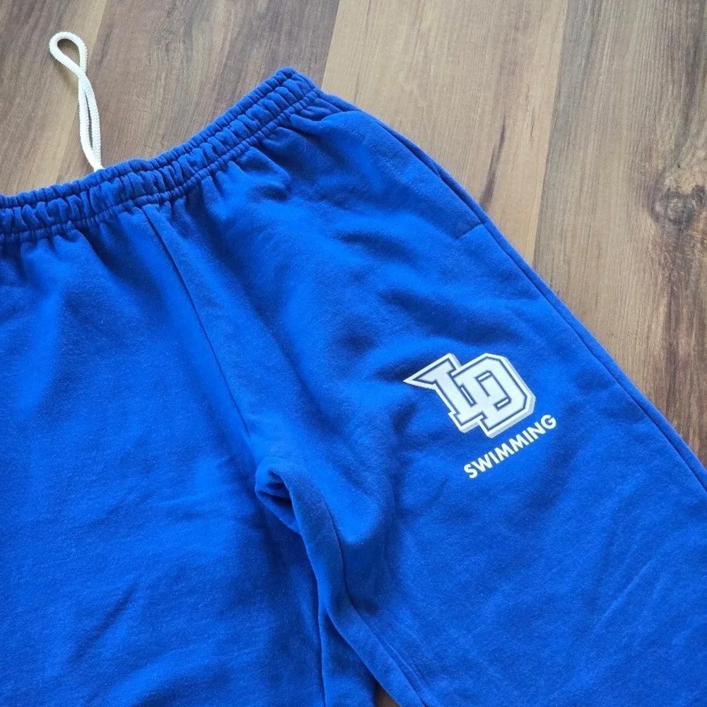 Gildan Blue Sweatpants LD Swimming Lower Dauphin‎ Mens Small Joggers HS Sports